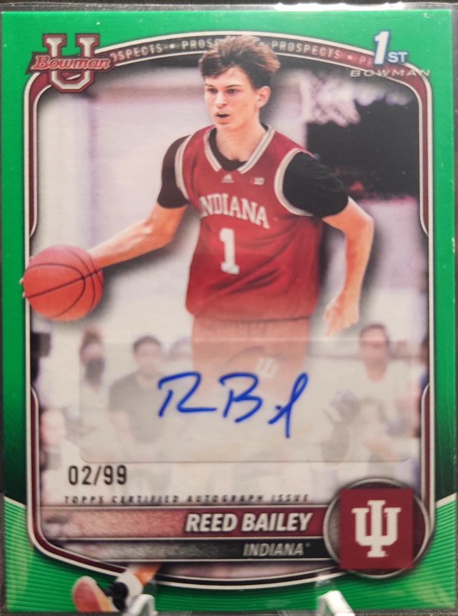 Reed Bailey [Green Border] #PA-RB