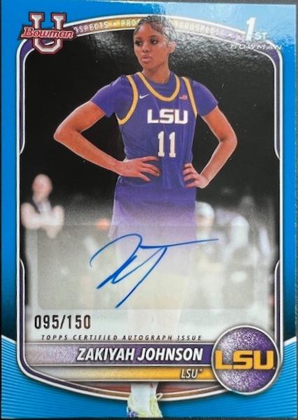 ZaKiyah Johnson [Blue Border] #PA-ZJ