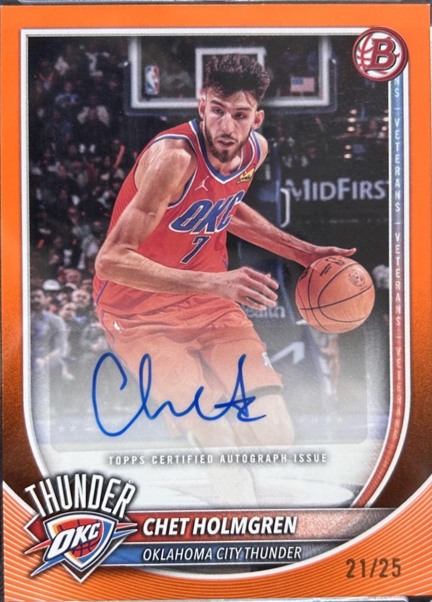 Chet Holmgren [Orange Border] #RVA-CH