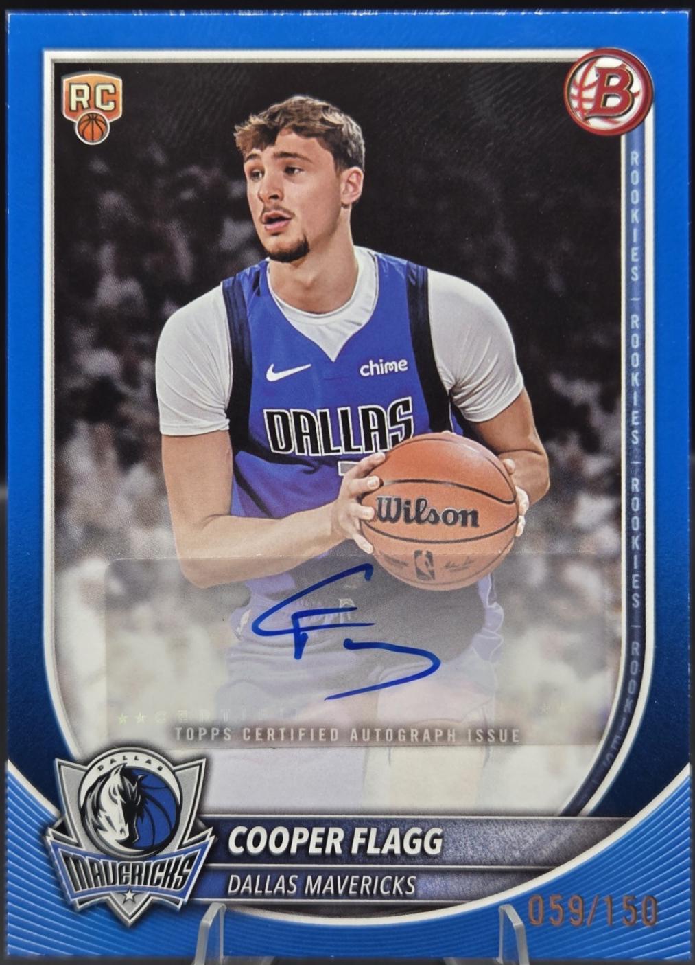 Cooper Flagg [Blue Border] #RVA-CF