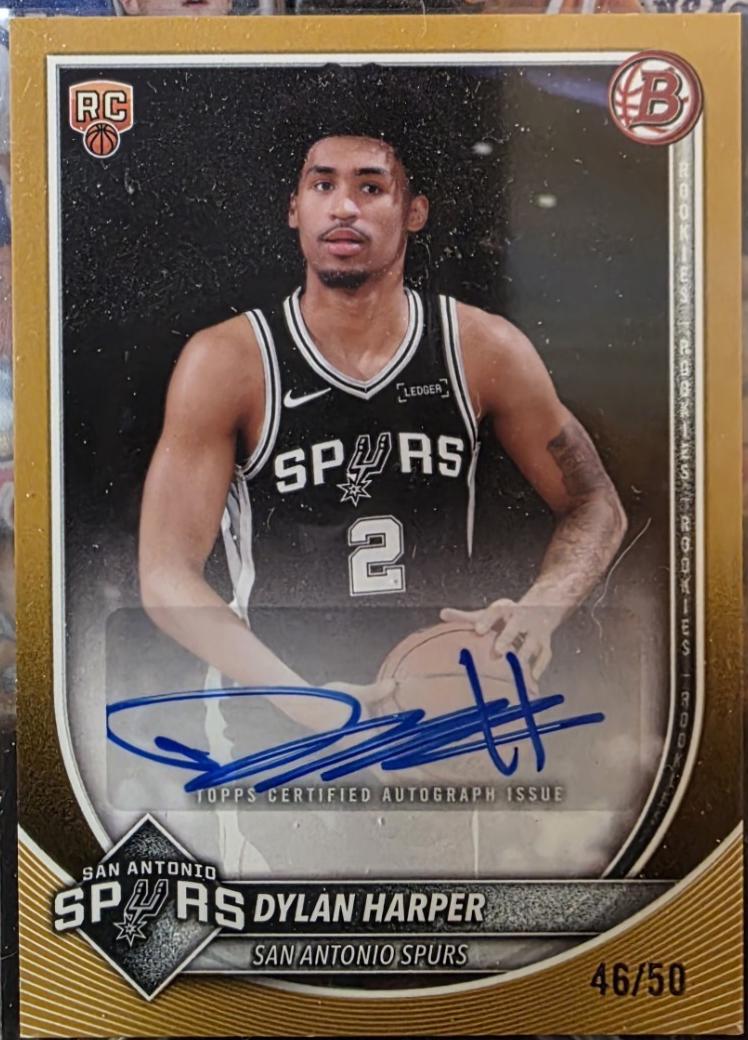 Dylan Harper [Gold Border] #RVA-DH