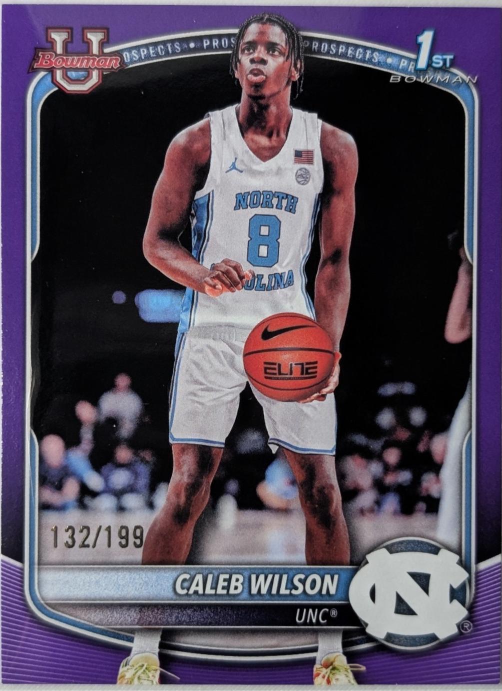 Caleb Wilson [Purple Pattern Border] #BPP-83