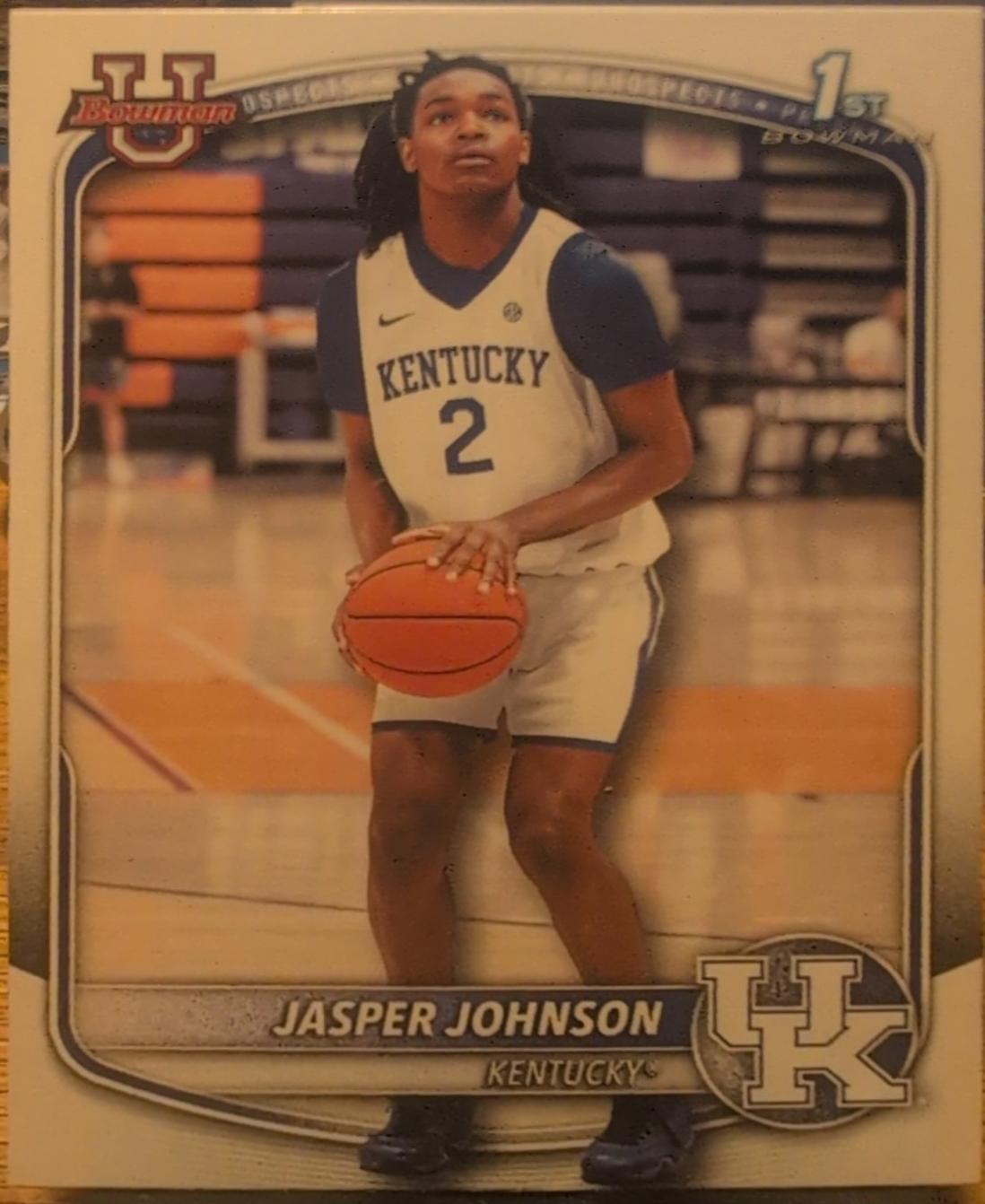 Jasper Johnson [Bowman Logo Pattern] #BPP-6