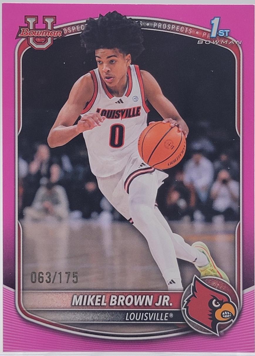 Mikel Brown Jr. [Pink Border] #BPP-12