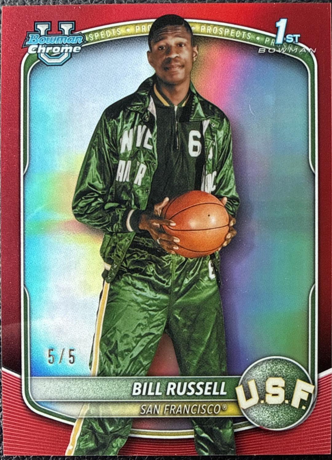 Bill Russell [Red] #RV-BR