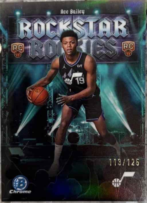 Ace Bailey [Aqua Refractor] #RR-5
