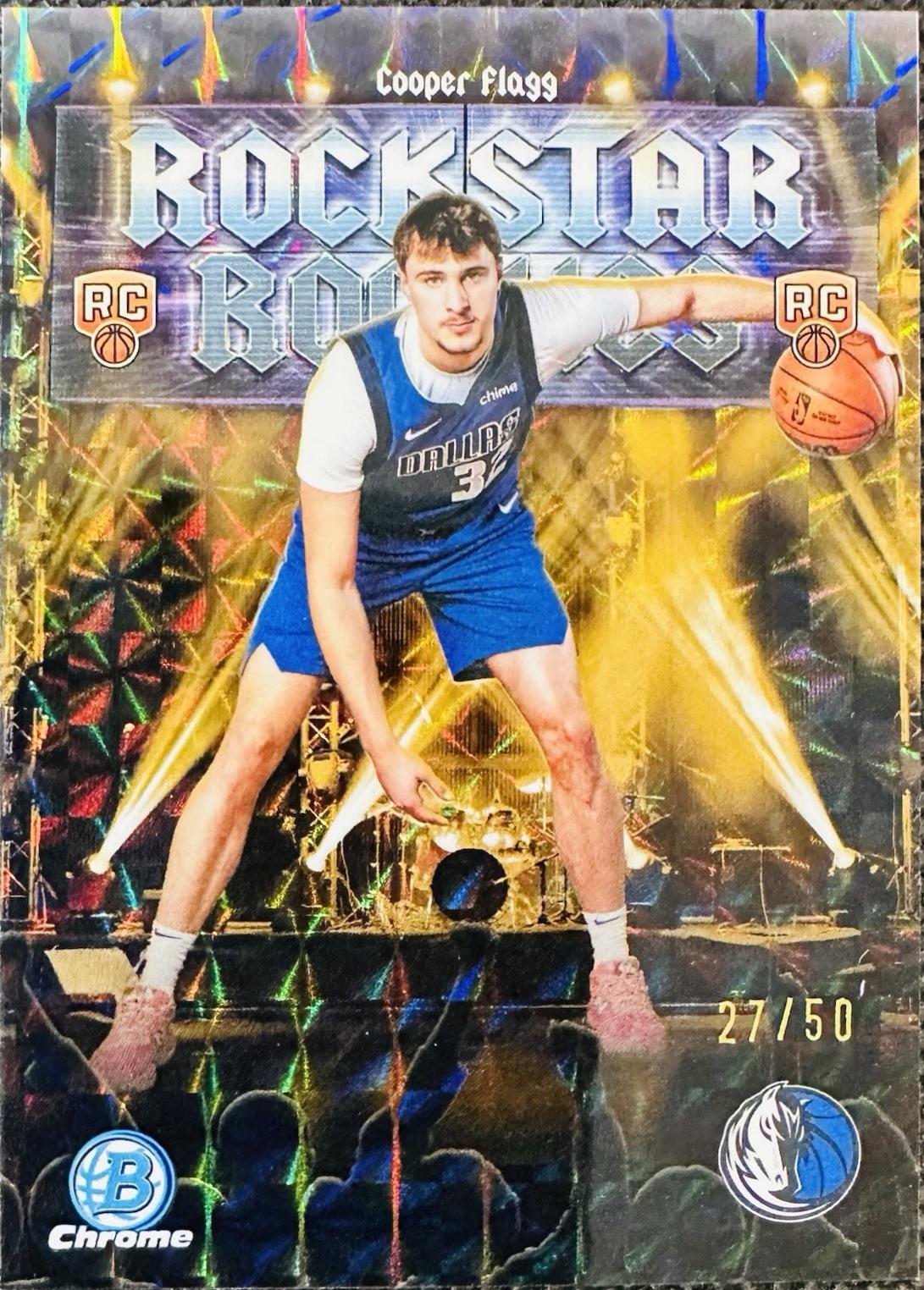 Cooper Flagg [Gold Refractor] #RR-1