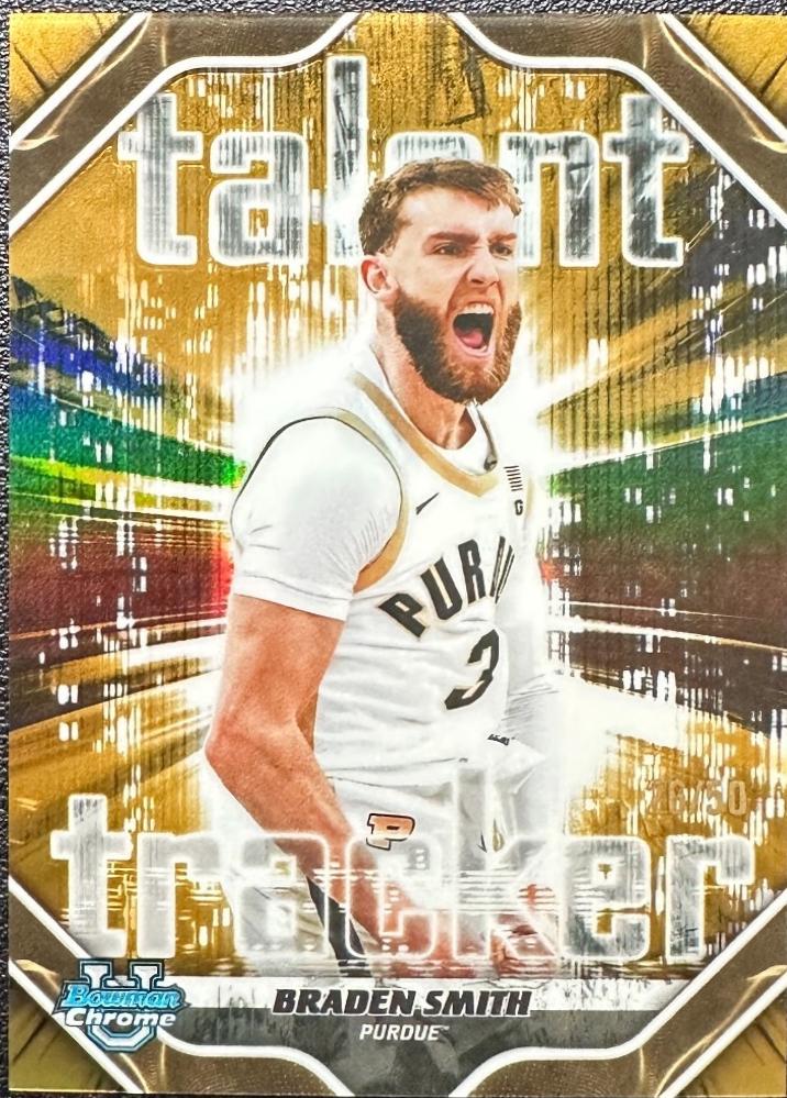 Braden Smith [Gold Geometric] #TT-22