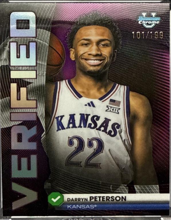 Darryn Peterson [Fuchsia Refractor] #BV-2