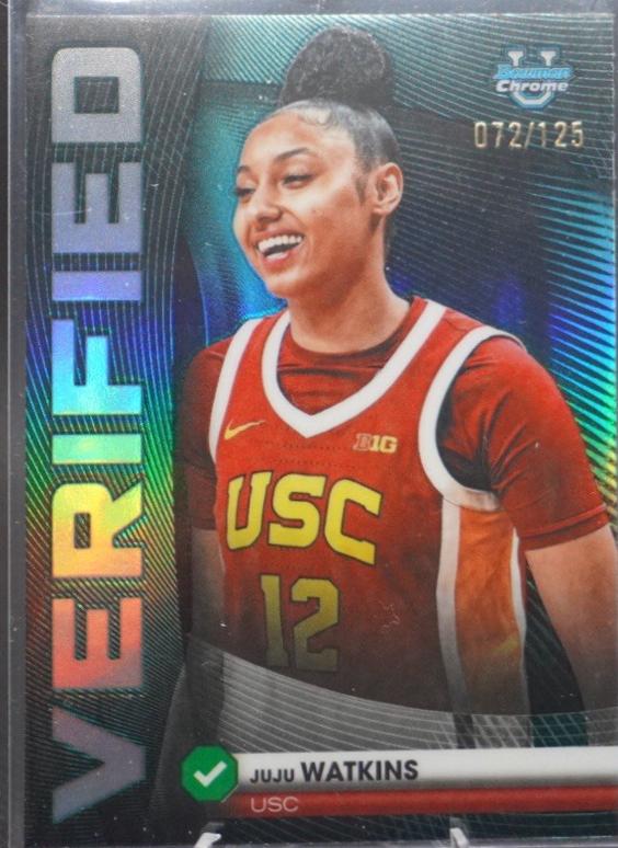 Juju Watkins [Aqua Refractor] #BV-8