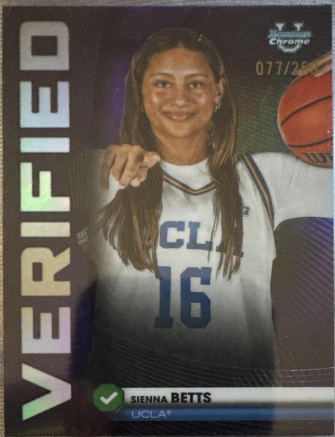 Sienna Betts [Purple Refractor] #BV-6