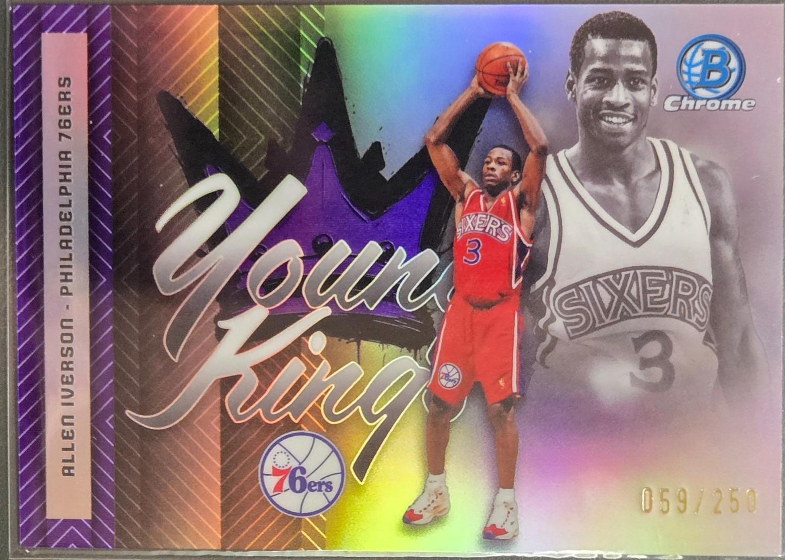 Allen Iverson [Purple Refractor] #YK-16