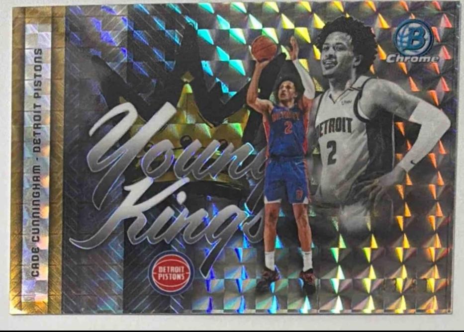 Cade Cunningham [Geometric Refractor] #YK-12