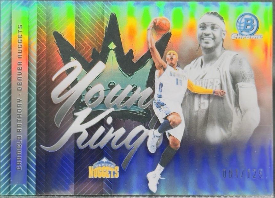 Carmelo Anthony [Aqua Refractor] #YK-22