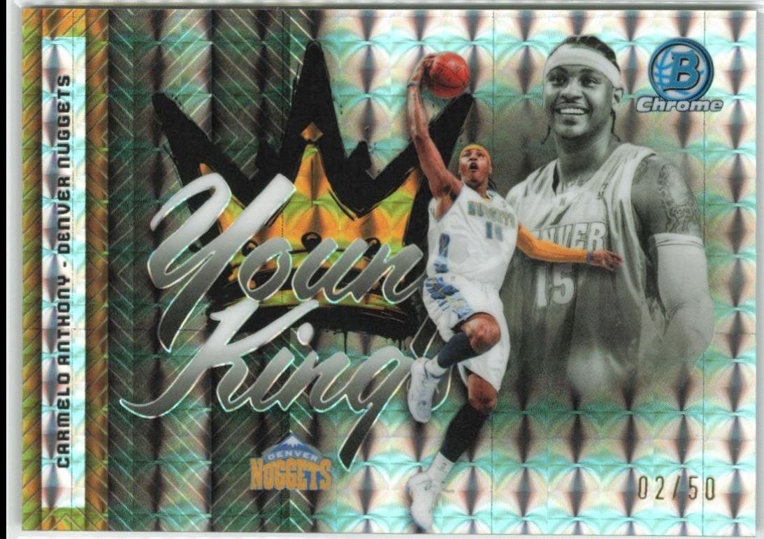 Carmelo Anthony [Gold Geometric] #YK-22