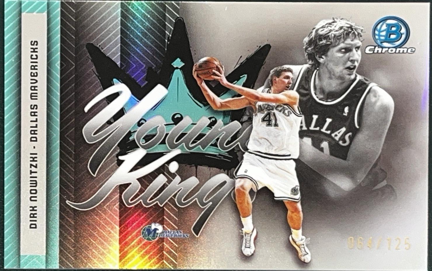 Dirk Nowitzki [Aqua Refractor] #YK-20