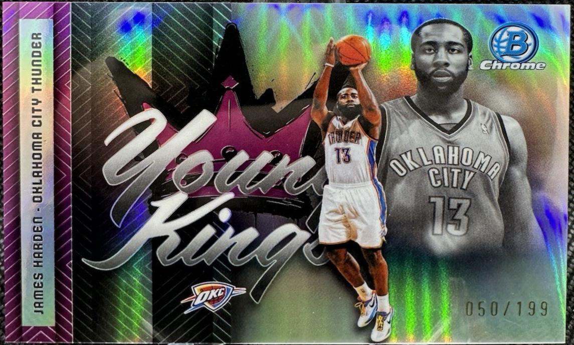 James Harden [Fuchsia Refractor] #YK-9