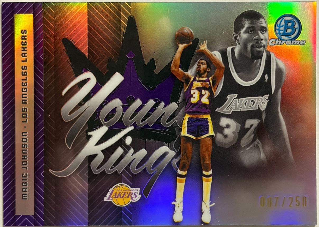 Magic Johnson [Purple Refractor] #YK-18
