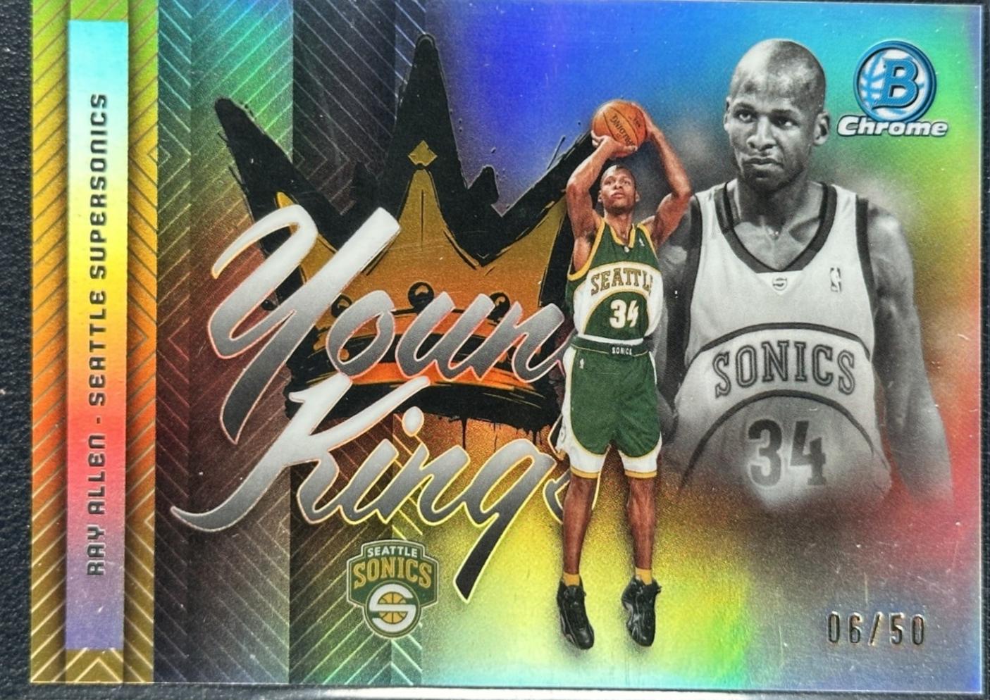 Ray Allen [Gold Refractor] #YK-25