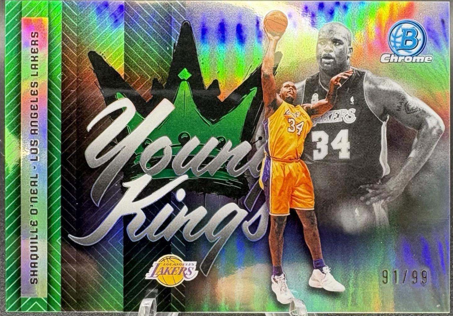 Shaquille O'Neal [Green Refractor] #YK-19