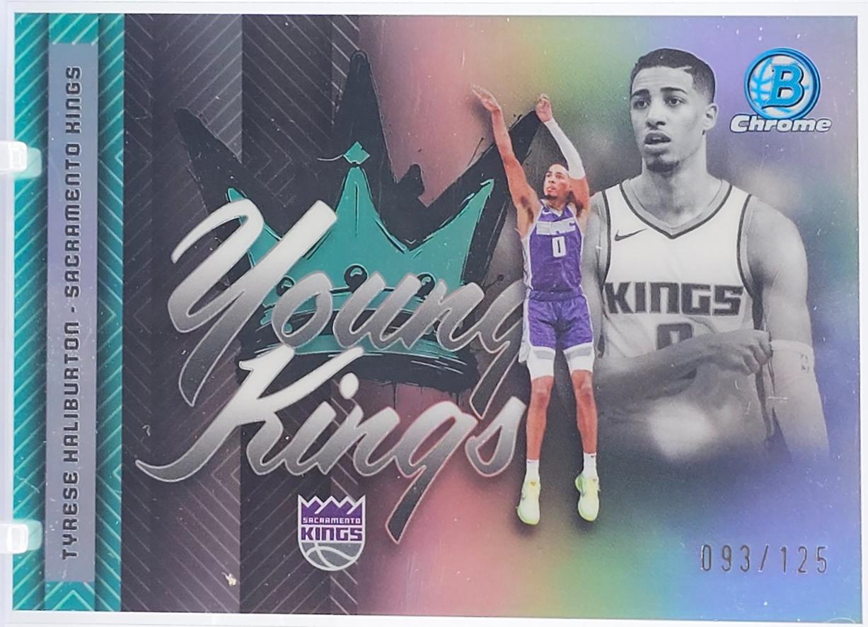 Tyrese Haliburton [Aqua Refractor] #YK-3