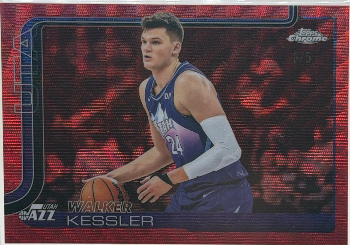 Walker Kessler [Red Wave Refractor] #205