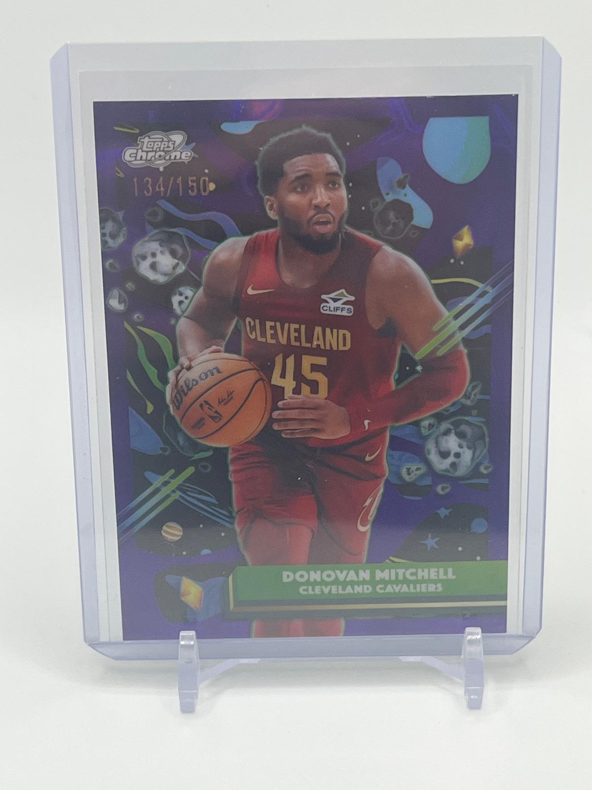 Donovan Mitchell [Purple Nebula Refractor] #102