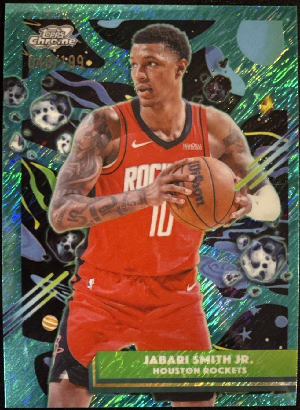 Jabari Smith Jr. [Aqua Equinox Refractor] #114