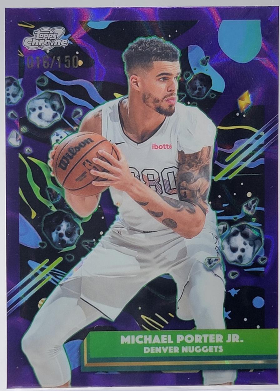 Michael Porter Jr. [Purple Nebula Refractor] #60