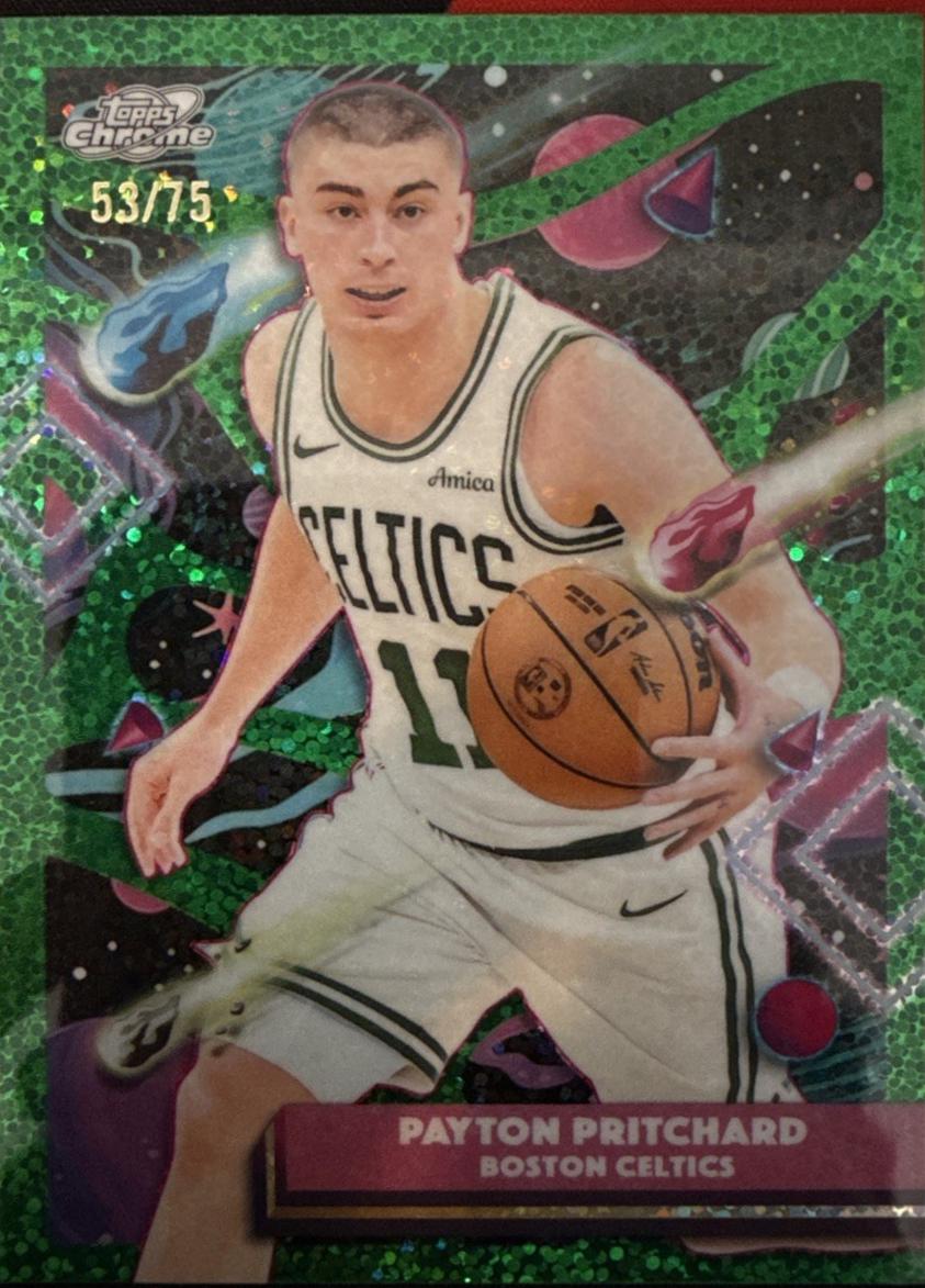 Payton Pritchard [Green Space Dust Refractor] #68
