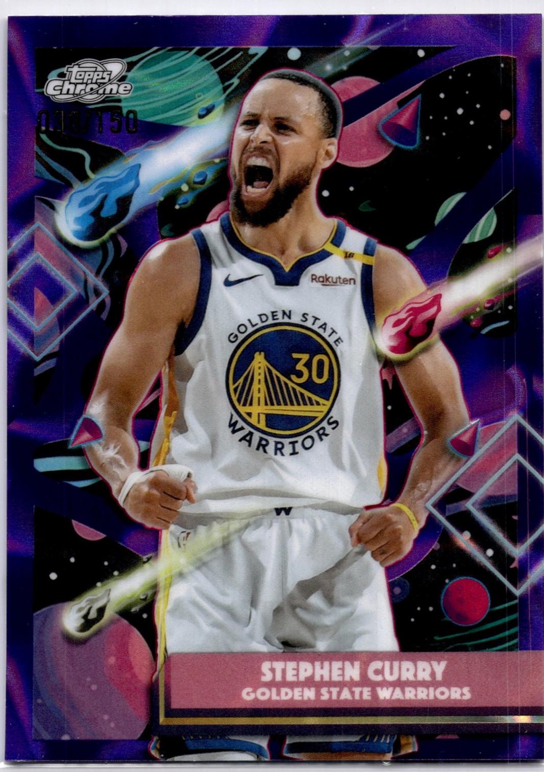 Stephen Curry [Purple Nebula Refractor] #18
