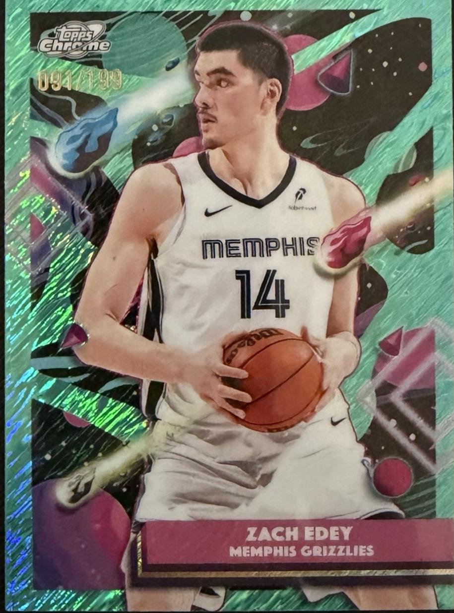 Zach Edey [Aqua Equinox Refractor] #173