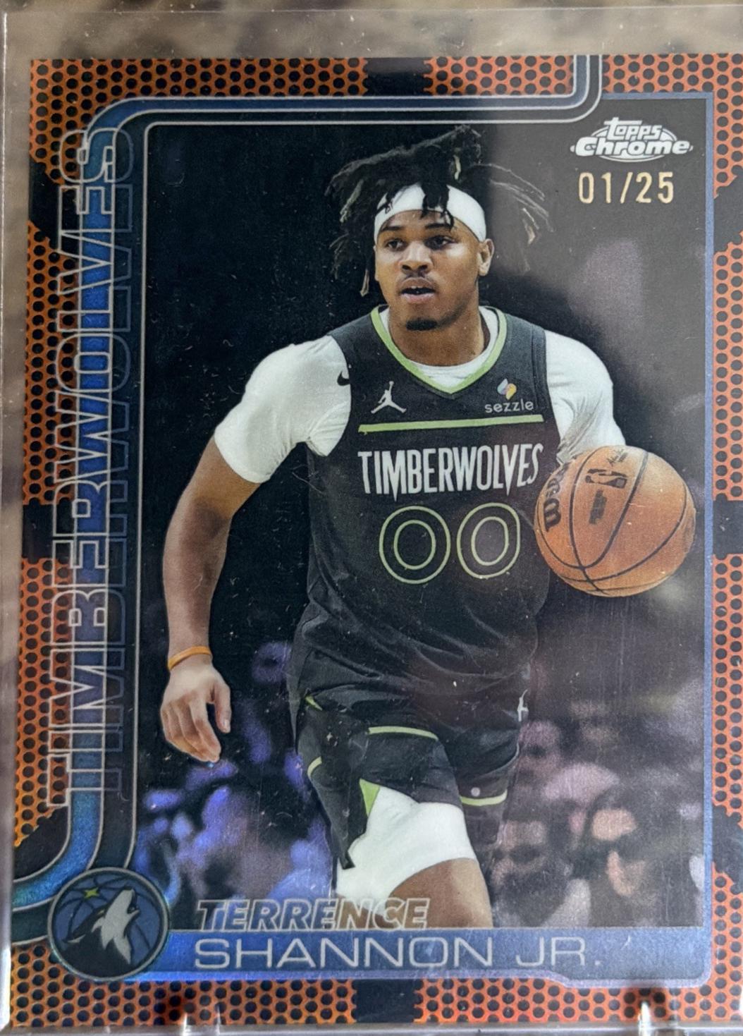Terrence Shannon Jr. [Orange Basketball Refractor] #198