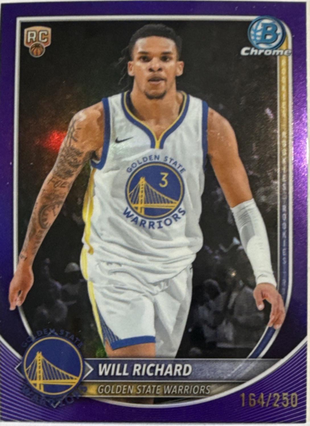 Will Richard [Purple Basketball Refractor] #287