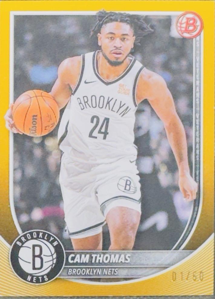 Cam Thomas [Gold Border] #59
