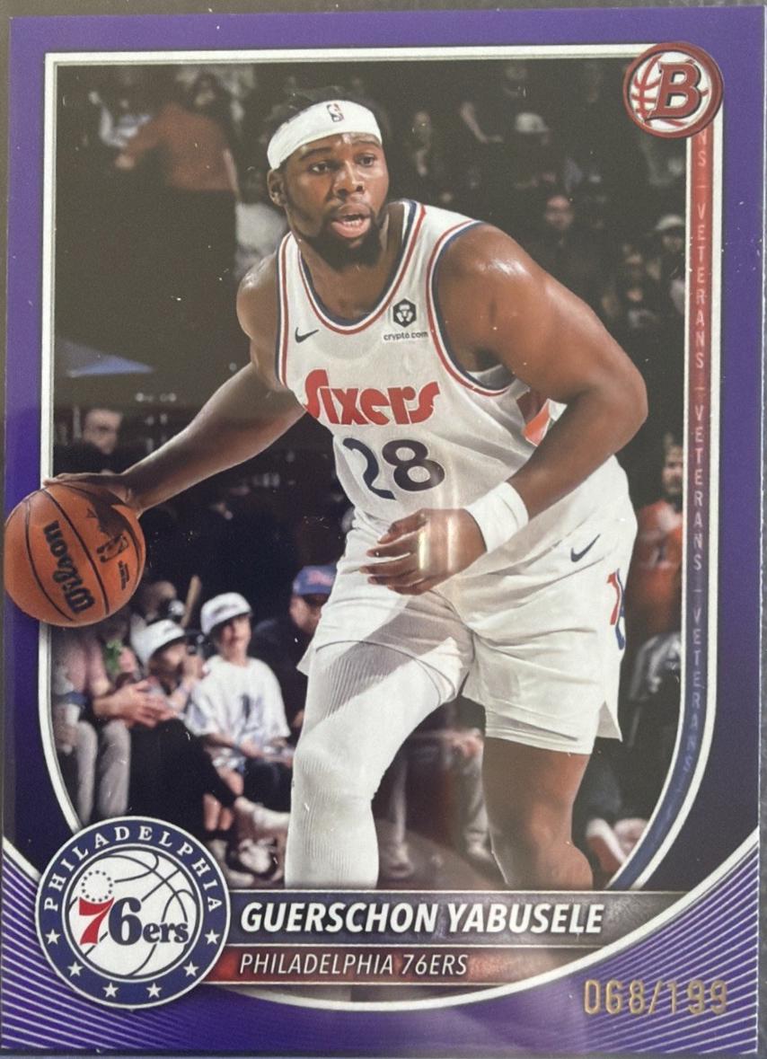 Guerschon Yabusele [Purple Pattern Border] #155