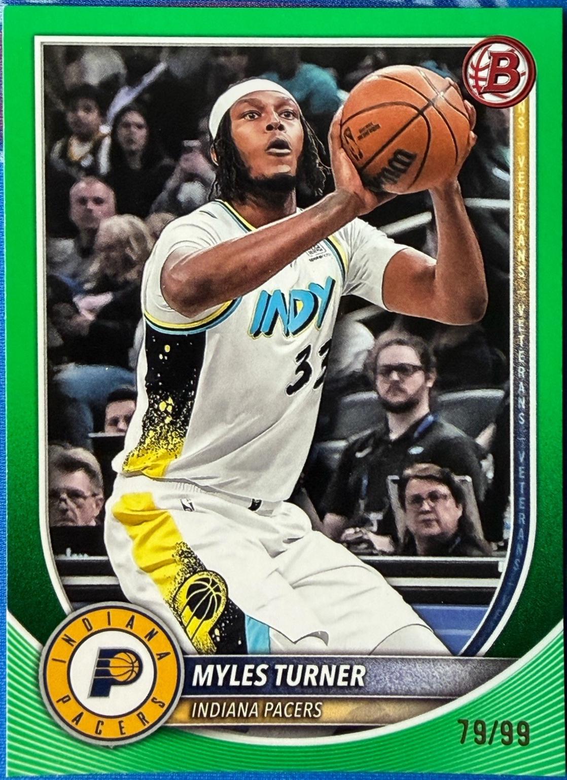 Myles Turner [Green Border] #161