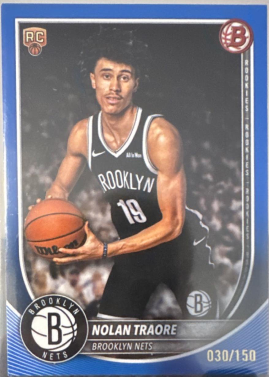 Nolan Traore [Blue Border] #19