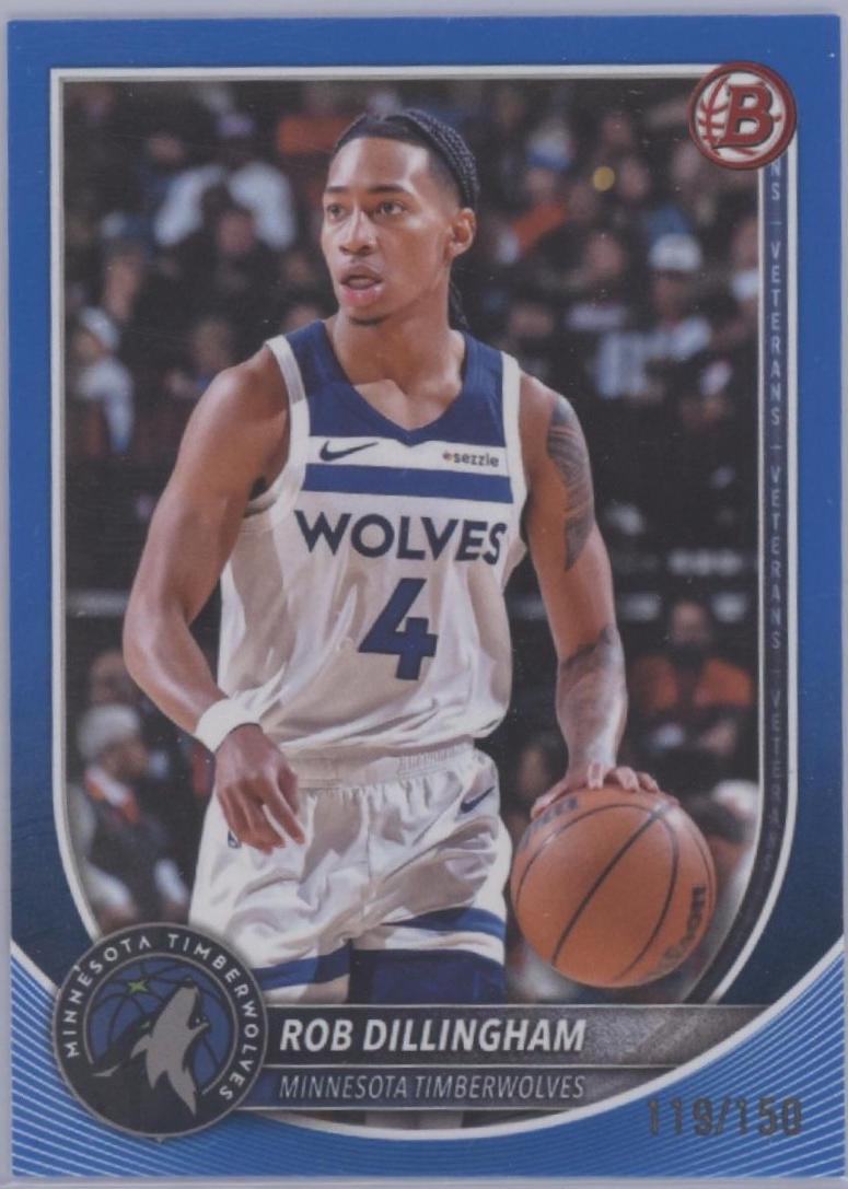 Rob Dillingham [Blue Border] #182