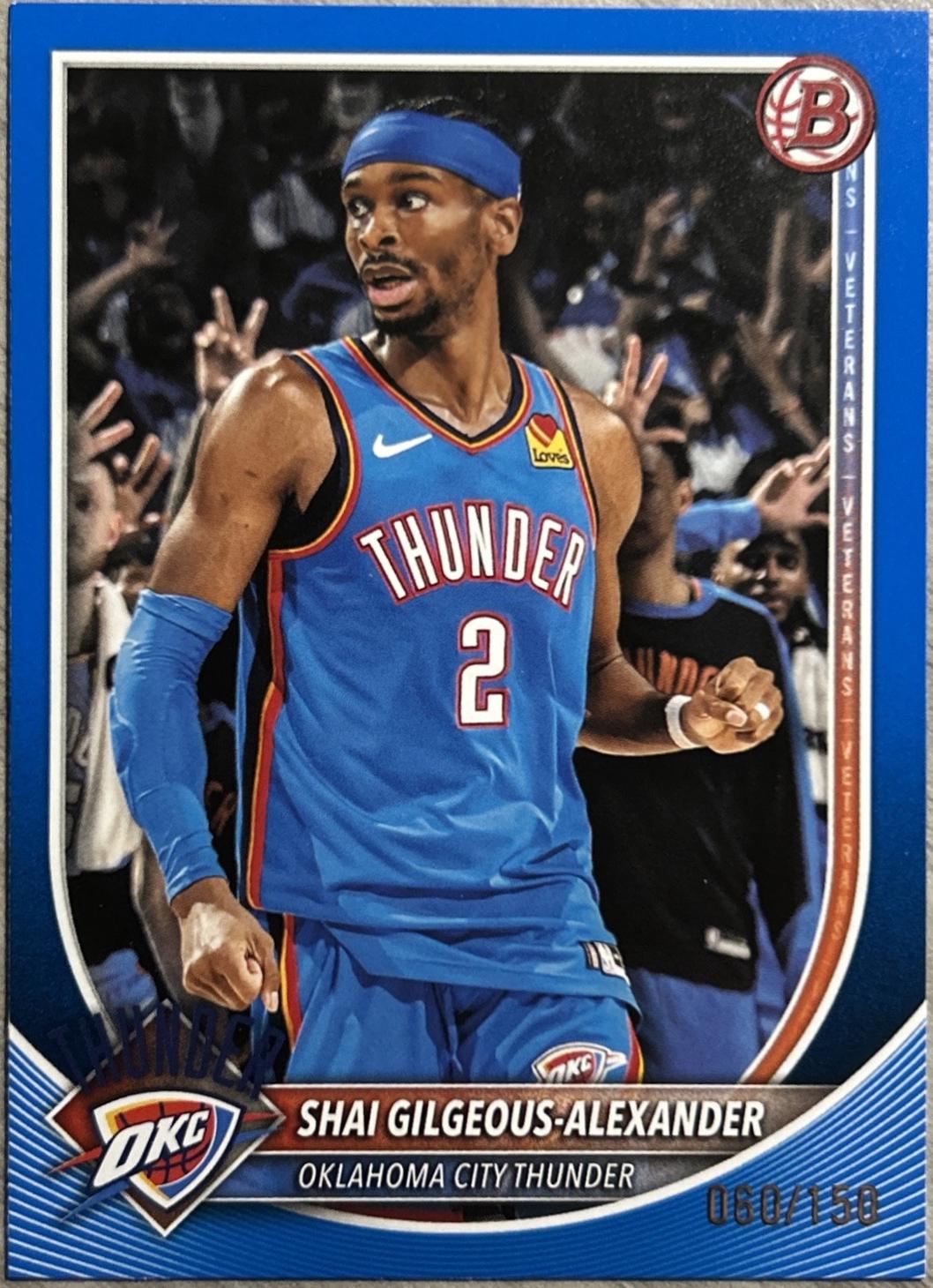 Shai Gilgeous-Alexander [Blue Border] #106