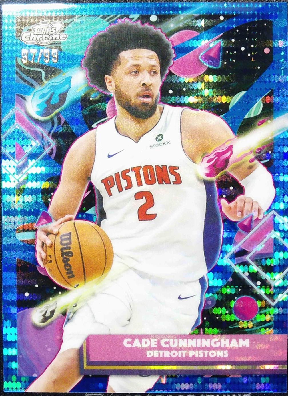 Cade Cunningham [Blue Moon Refractor] #137