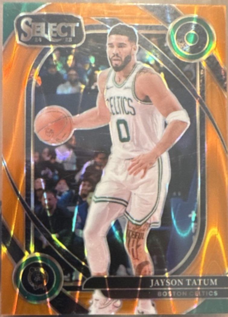 Jayson Tatum [Orange Tectonic Prizm] #246