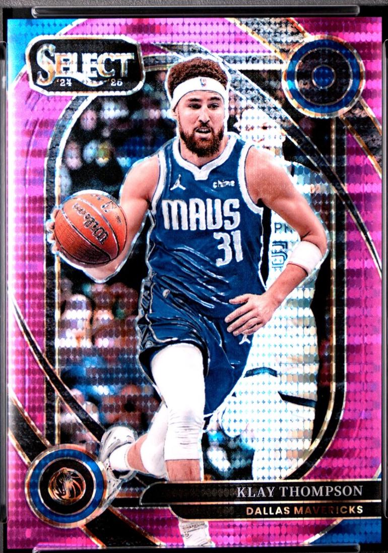 Klay Thompson [Neon Purple Pulsar Prizm] #207