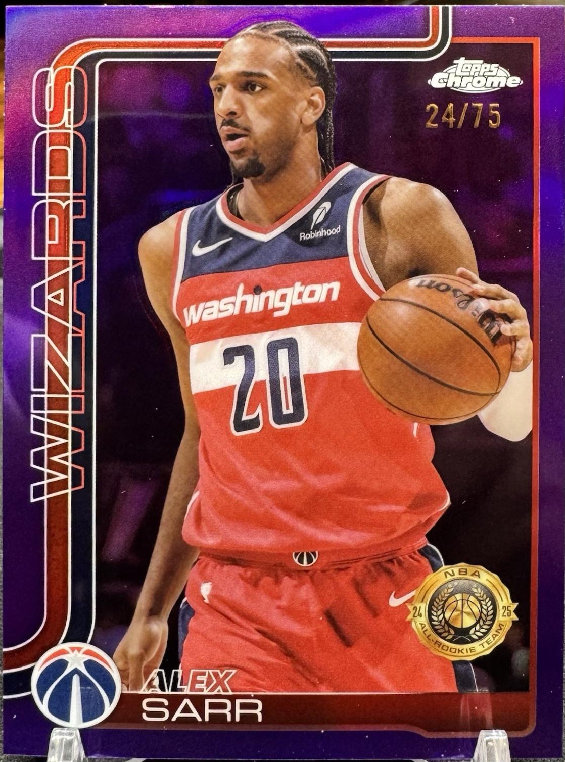Alex Sarr [Purple Refractor] #218