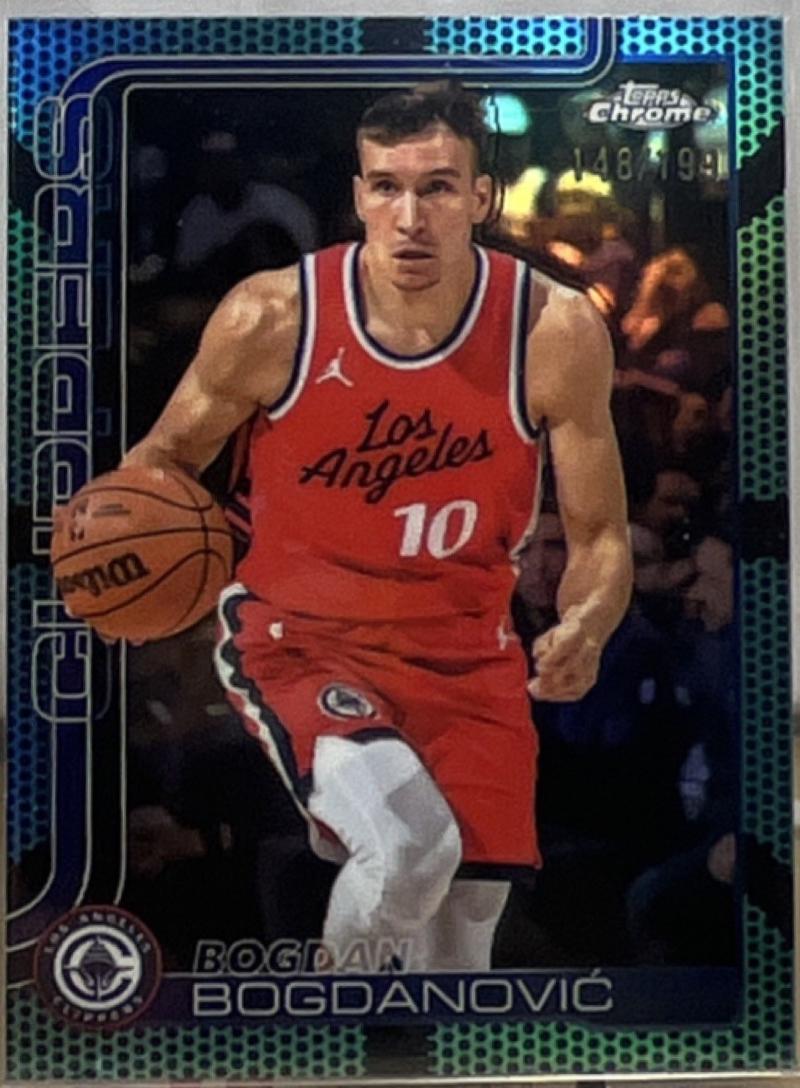 Bogdan Bogdanovic [Green Basketball Refractor] #92