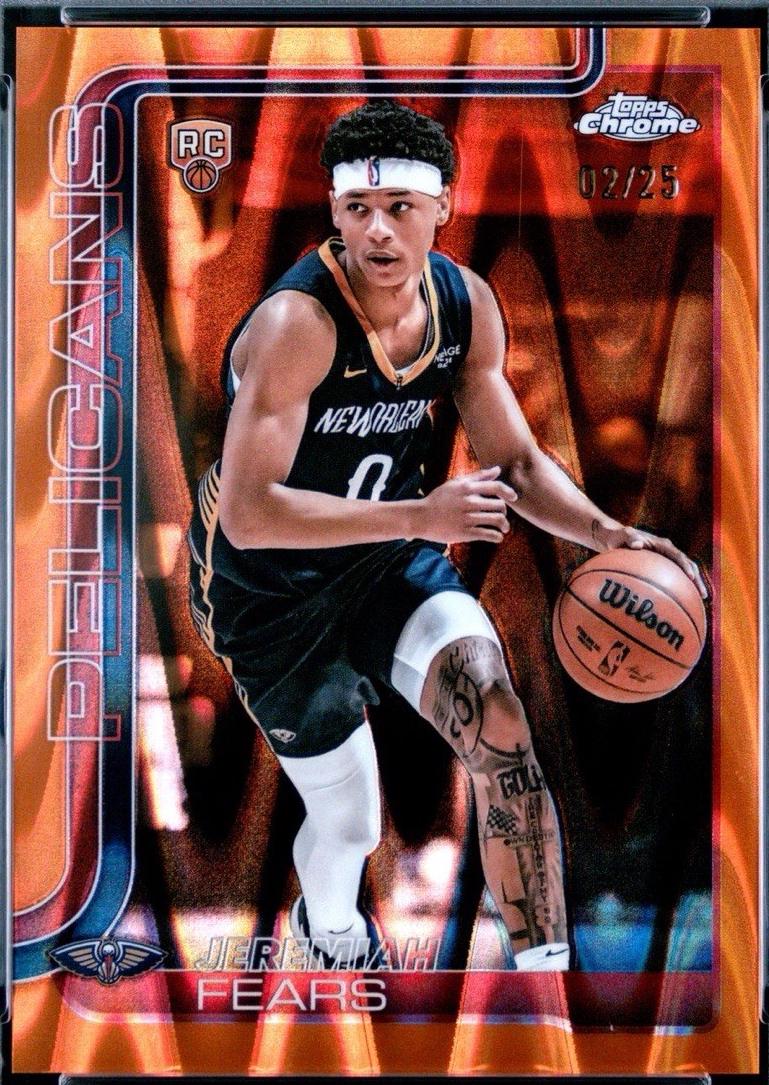 Jeremiah Fears [RayWave Orange Refractor] #257