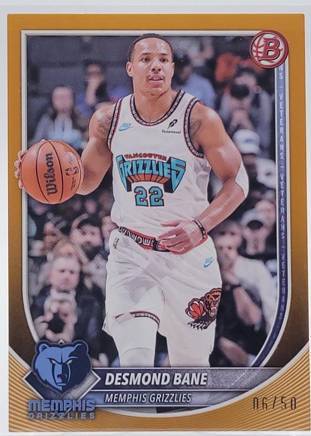 Desmond Bane [Gold Border] #138