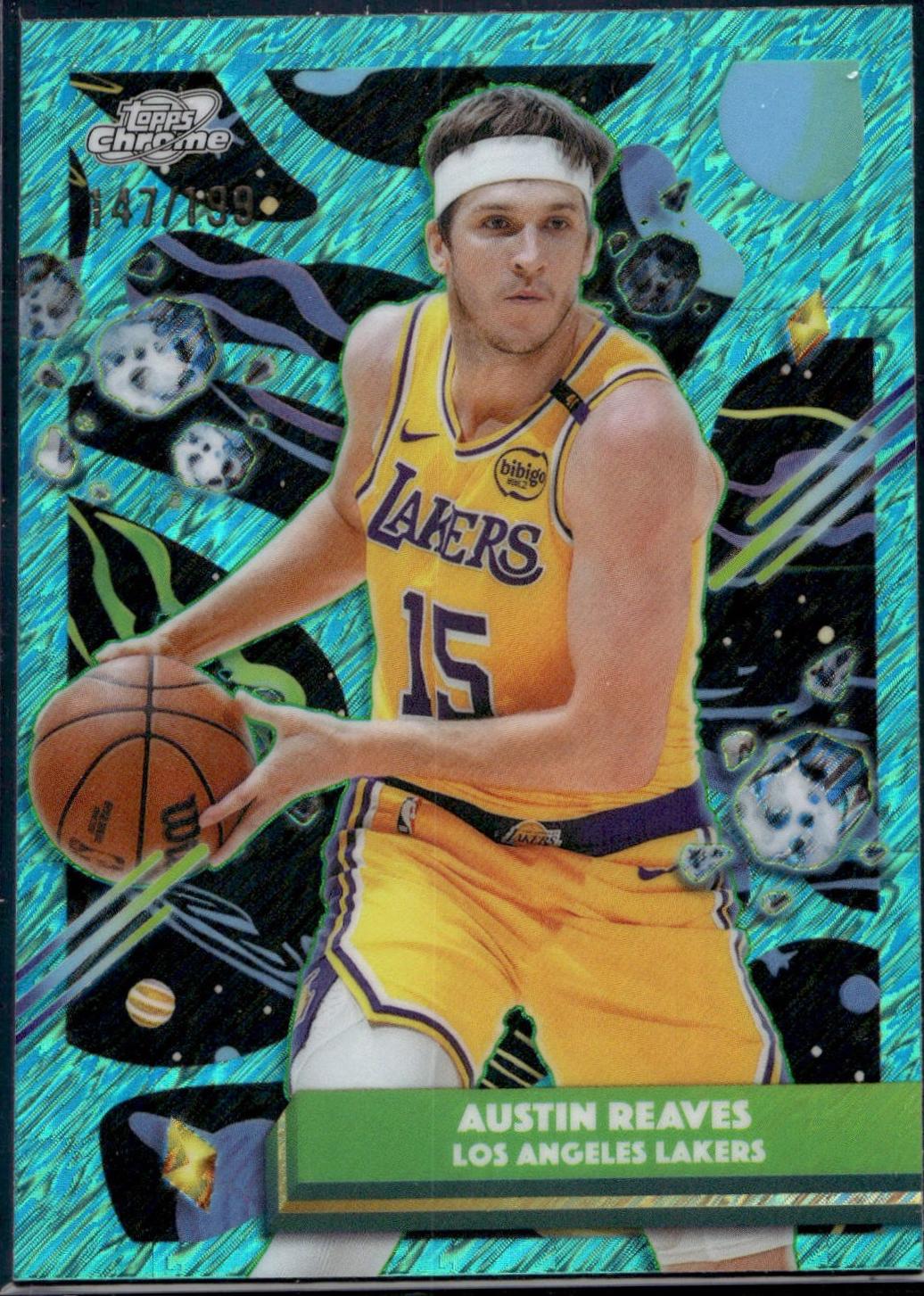 Austin Reaves [Aqua Equinox Refractor] #159