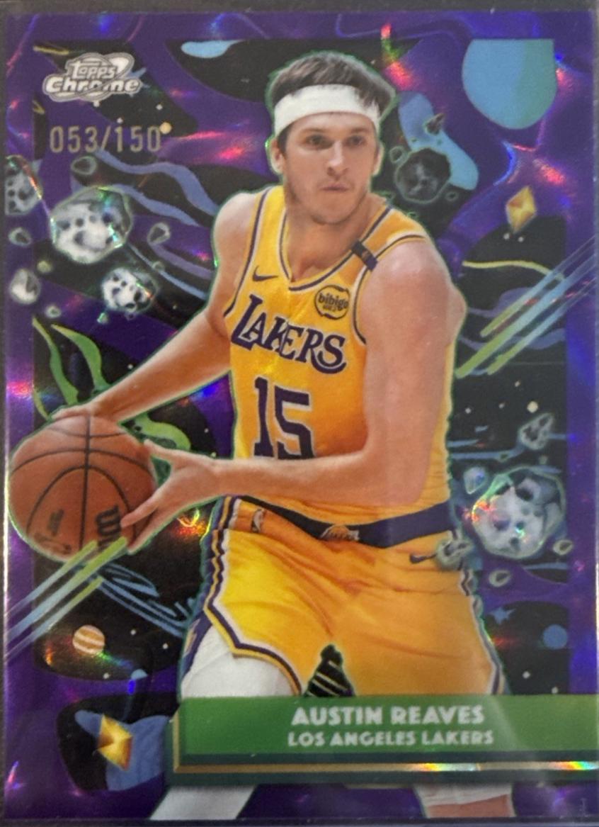 Austin Reaves [Purple Nebula Refractor] #159