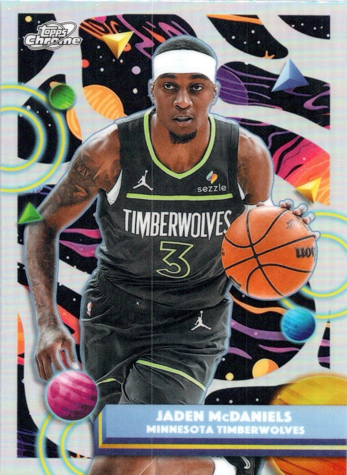 Jaden McDaniels [Refractor] #4